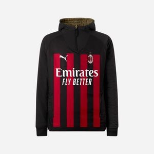 PUMA AC MILAN 1/2 ZIP REVERSIBLE JACKET XL